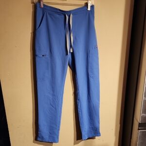 Figs Women's Blue Joggers with Drawstring